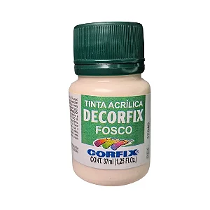 Tinta Acrílica Decorfix Fosca SALMÃO BEBÊ - Corfix (37ml)
