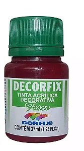 Tinta Acrílica Decorfix Fosca ARANDANO - Corfix (37ml)