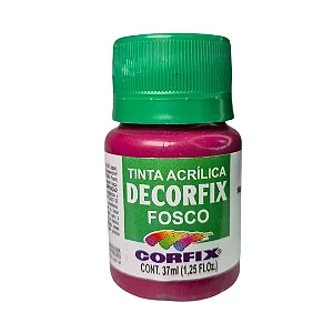 Tinta Acrílica Decorfix Fosca MAGENTA PRIMÁRIO - Corfix (37ml)