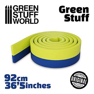Massa Epóxi Azul e Amarelo com Gap - Green Stuff World (92cm)