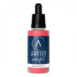 Ink Acrílica Artist - RED INK - Scale75 (20ml)