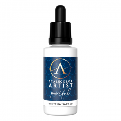 Ink Acrílica Artist - WHITE INK - Scale75 (20ml)