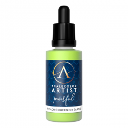 Ink Acrílica Artist - PISTACHIO GREEN INK - Scale75 (20ml)