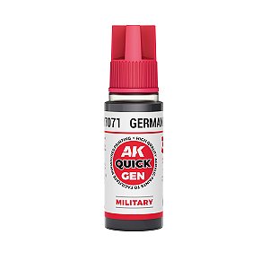 Tinta Acrílica Quick Gen - GERMAN GREY - AK Interactive (18ml)