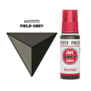 Tinta Acrílica Quick Gen FIELD GREY - AK Interactive (18ml)