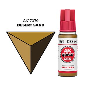 Tinta Acrílica Quick Gen DESERT SAND - AK Interactive (18ml)