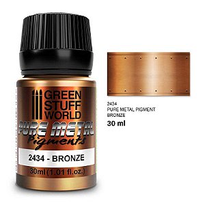 Pigmento Metálico Puro em Pó BRONZE - Green Stuff Wolrd (30ml)