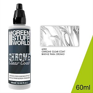 Verniz CROMADO TRANSPARENTE - Green Stuff World (60ml)