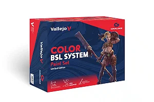 Kit COLOR BSL System - Angel Giraldez (Box x48 18ml + 3 pincéis + 1 miniatura)
