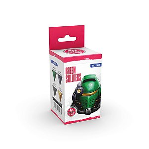 Conjunto Tintas Acrílicas Quick Gen GREEN SOLDIERS - AK Interactive (Box x4 18ml)