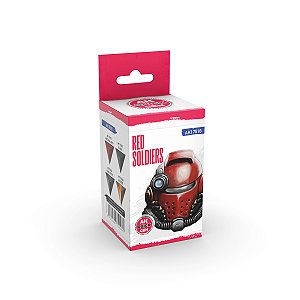 Conjunto Tintas Acrílicas Quick Gen RED SOLDIERS - AK Interactive (Box x4 18ml)