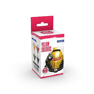 Conjunto Tintas Acrílicas Quick Gen YELLOW SOLDIERS - AK Interactive (Box x4 18ml)