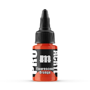 Tinta Acrílica Artística FLUORESCENT ORANGE - Pro Acryl (22ml)