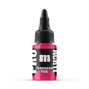 Tinta Acrílica Artística FLUORESCENT PINK - Pro Acryl (22ml)