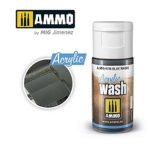 Wash Acrílico - BLUE WASH - AMMO (15ml)