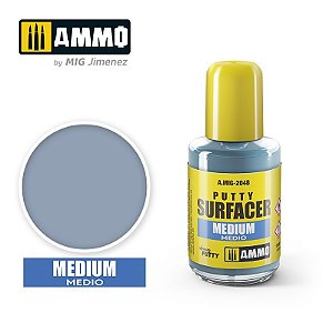 Massa (putty) Líquida para Superfícies de Textura Média - AMMO (30ml)