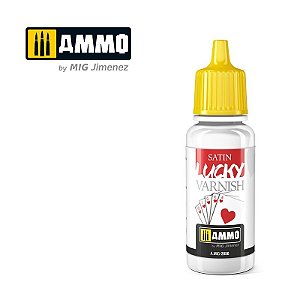Verniz Acrílico Lucky SATIN - AMMO (17ml)