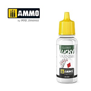Verniz Acrílico Lucky GLOSSY - AMMO (17ml)