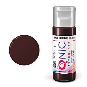 Tinta Acrílica BLACK BROWN - IONIC Smart Colors (20ml)
