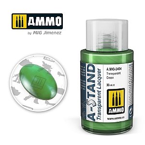 Verniz Transparente - GREEN - AMMO (30ml)