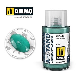 Verniz Transparente - ARMOURED GLASS (VIDRO BLINDADO) - AMMO (30ml)