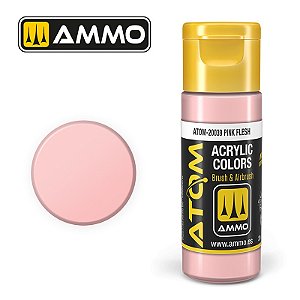 Tinta Acrílica ATOM COLOR - PINK FLESH - AMMO (20ml)