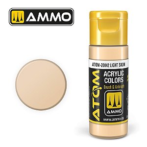 Tinta Acrílica ATOM COLOR - LIGHT SKIN - AMMO (20ml)
