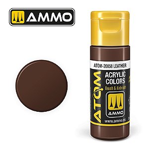 Tinta Acrílica ATOM COLOR - LEATHER - AMMO (20ml)
