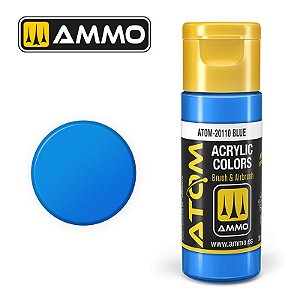 Tinta Acrílica ATOM COLOR - BLUE - AMMO (20ml)