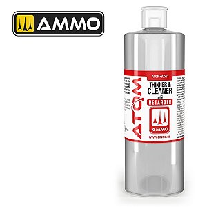 Thinner e Limpador com Retardador ATOM - AMMO (400ml)