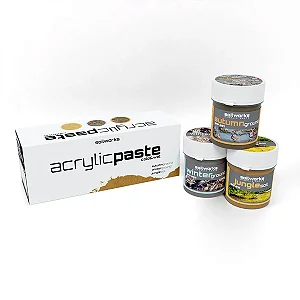 Conjunto Pastas Acrílicas COLD & WET - Scale75 (Box x3 100ml)