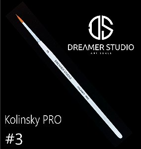 Pincel Kolinsky Pro - Dreamer Studio - nº 3