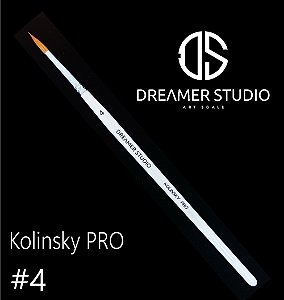 Pincel Kolinsky Pro - Dreamer Studio - nº 4