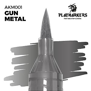 Marcador Acrílico Playmarker - GUN METAL - AK Interactive