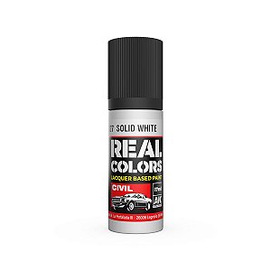 Tinta Laca Real Colors SOLID WHITE - AK Interactive (17ml)