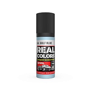 Tinta Laca Real Colors GULF BLUE - AK Interactive (17ml)