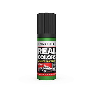 Tinta Laca Real Colors NINJA GREEN - AK Interactive (17ml)