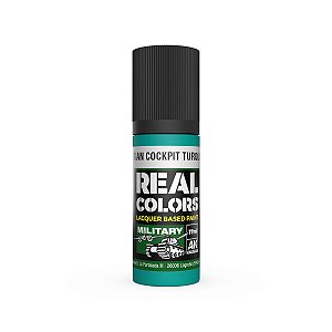 Tinta Laca Real Colors RUSSIAN COCKPIT TORQUOISE - AK Interactive (17ml)