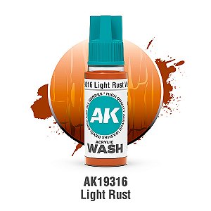 Wash Acrílico LIGHT RUST - AK Interactive (18ml)
