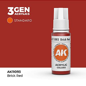 Tinta Acrílica BRICK RED - AK Interactive (17ml)