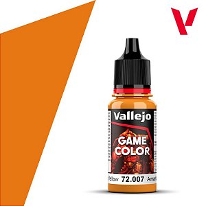 Tinta Acrílica Game Color GOLD YELLOW - Vallejo (18ml)