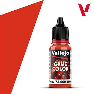 Tinta Acrílica Game Color HOT ORANGE - Vallejo (18ml)