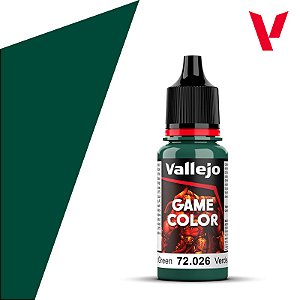 Tinta Acrílica Game Color JADE GREEN - Vallejo (18ml)