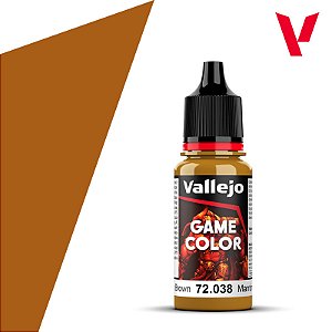 Tinta Acrílica Game Color SCROFULOUS BROWN - Vallejo (18ml)