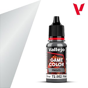 Tinta Metálica Game Color SILVER - Vallejo (18ml)