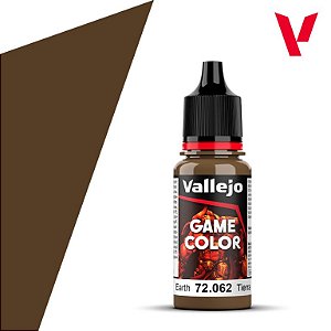 Tinta Acrílica Game Color EARTH - Vallejo (18ml)