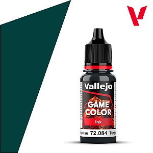 Tinta Acrílica Game Color DARK TURQUOISE INK - Vallejo (18ml)