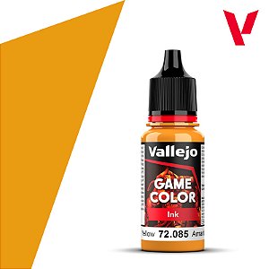 Tinta Acrílica Game Color YELLOW INK - Vallejo (18ml)