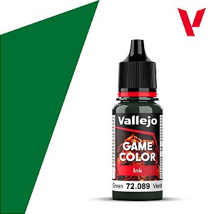 Tinta Acrílica Game Color GREEN INK - Vallejo (18ml)
