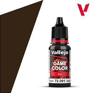 Tinta Acrílica Game Color SEPIA INK - Vallejo (18ml)